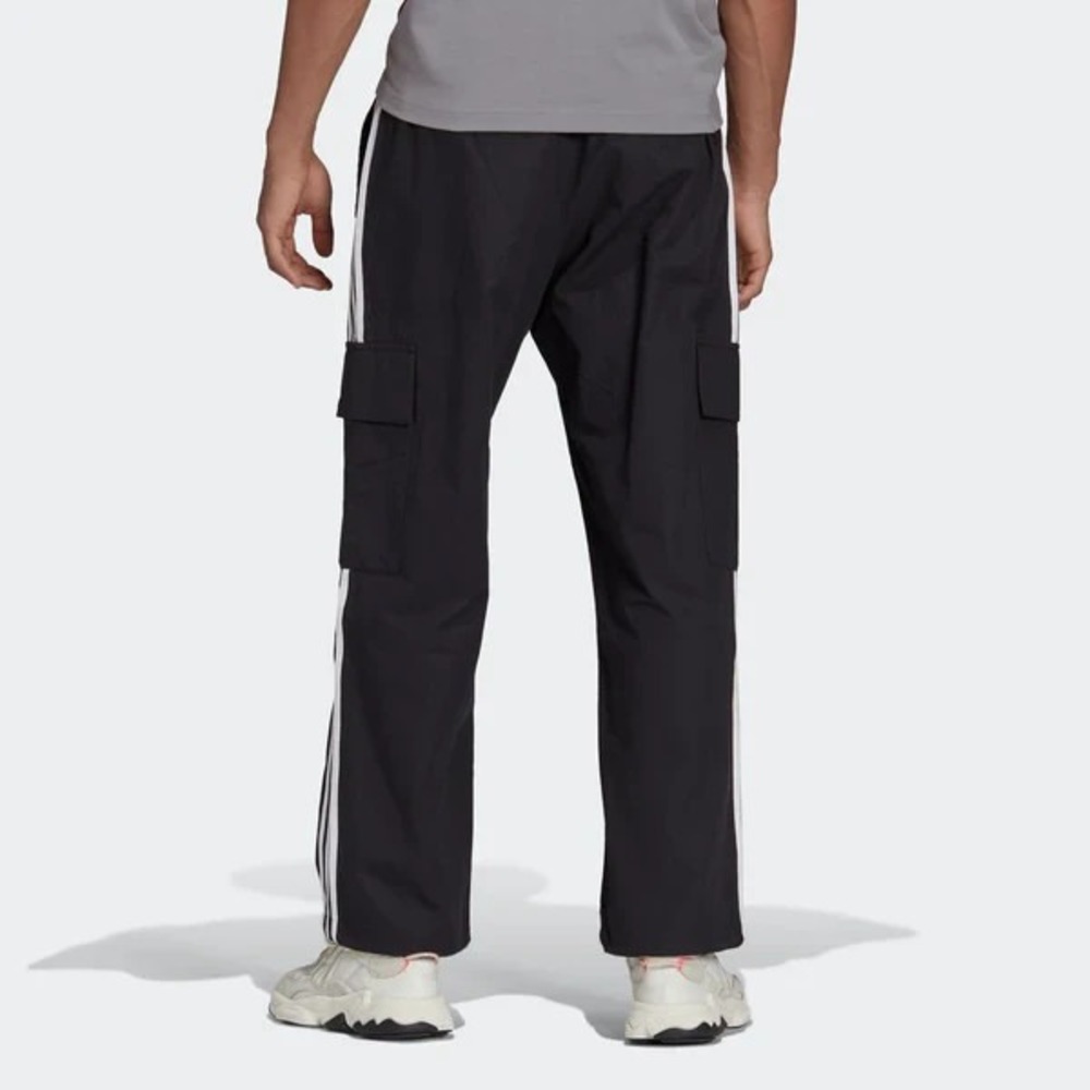 adidas Originals Adicolor Classics 3-Stripes Cargo Pants - Mens XL Black - Picture 2 of 5